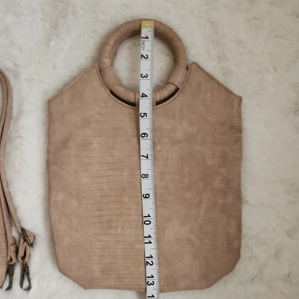 Anthropologie Textured Shoulder/Tote Bag